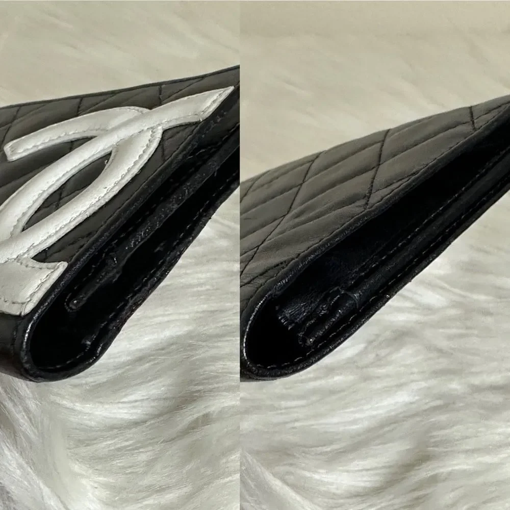 💯Authentic Chanel Cambon Bifokd Wallet🍀 - Picture 6 of 14